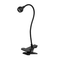 Snake UV desk lamp black