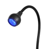 Snake UV desk lamp black